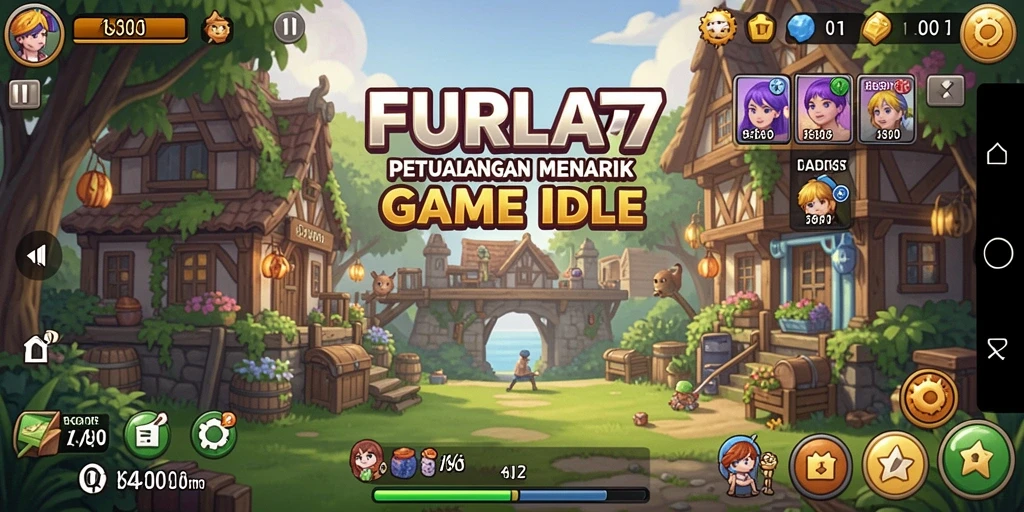 Tampilan gameplay FURLA77 yang menghibur dan menenangkan.