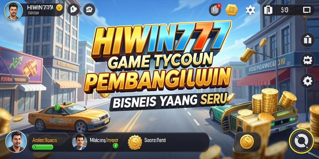 Tampilan gameplay HIWIN777 yang seru dan menantang di dunia Tycoon.