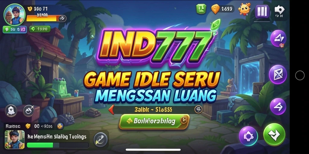 Tampilan gameplay santai yang menarik dalam IND777.