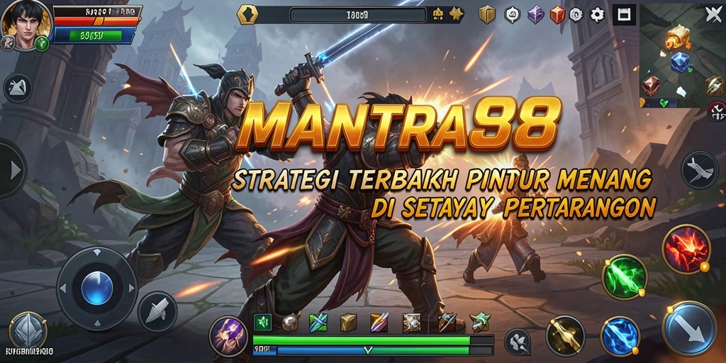 Tampilan gameplay <strong>MANTRA88</strong> yang mendebarkan dan penuh strategi.