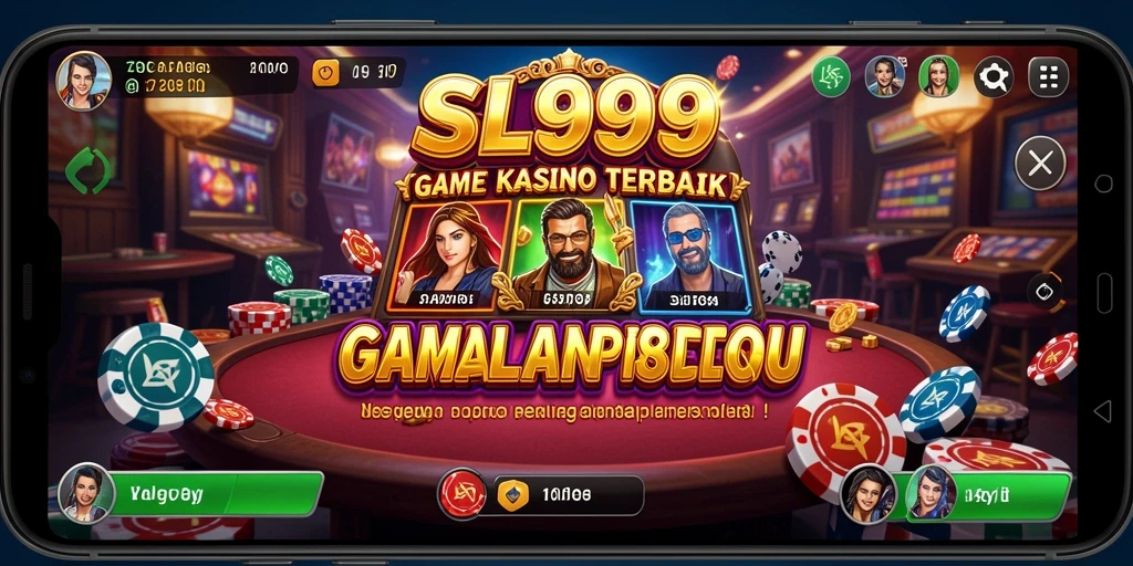Tampilan gameplay SL999 yang menarik dan penuh warna.