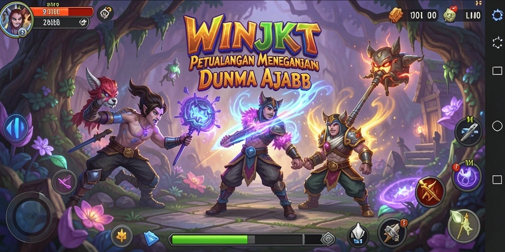 Gameplay menegangkan dan tantangan menarik di WINJKT.