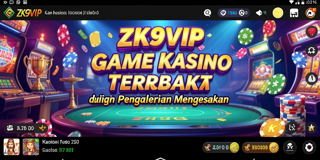 Tampilan gameplay slot yang mengasyikkan di ZK9VIP.